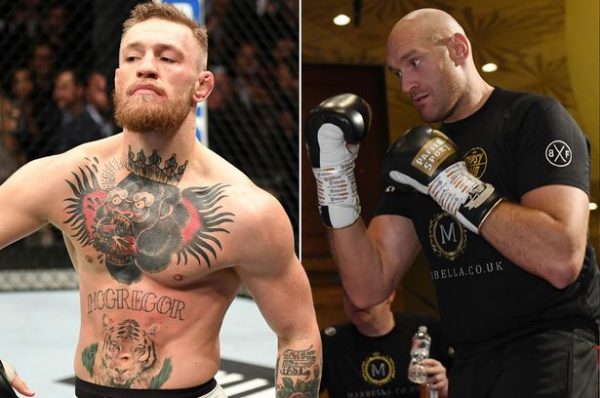 Fury is coached by McGregor for his WWE debut