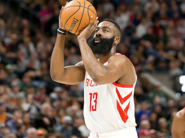 Harden gives Rockets their first win, Spurs triumphing over Wizards