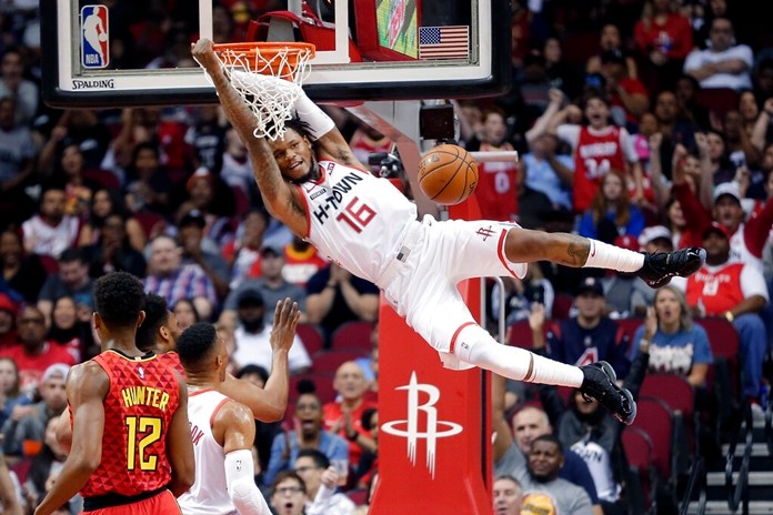 NBA: Houston Rockets defeat Atlanta Hawks